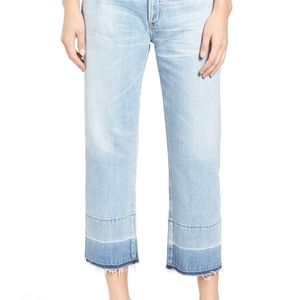 CITIZENS OF HUMANITY CORA JEANS BOYFRIEND RIPPED H